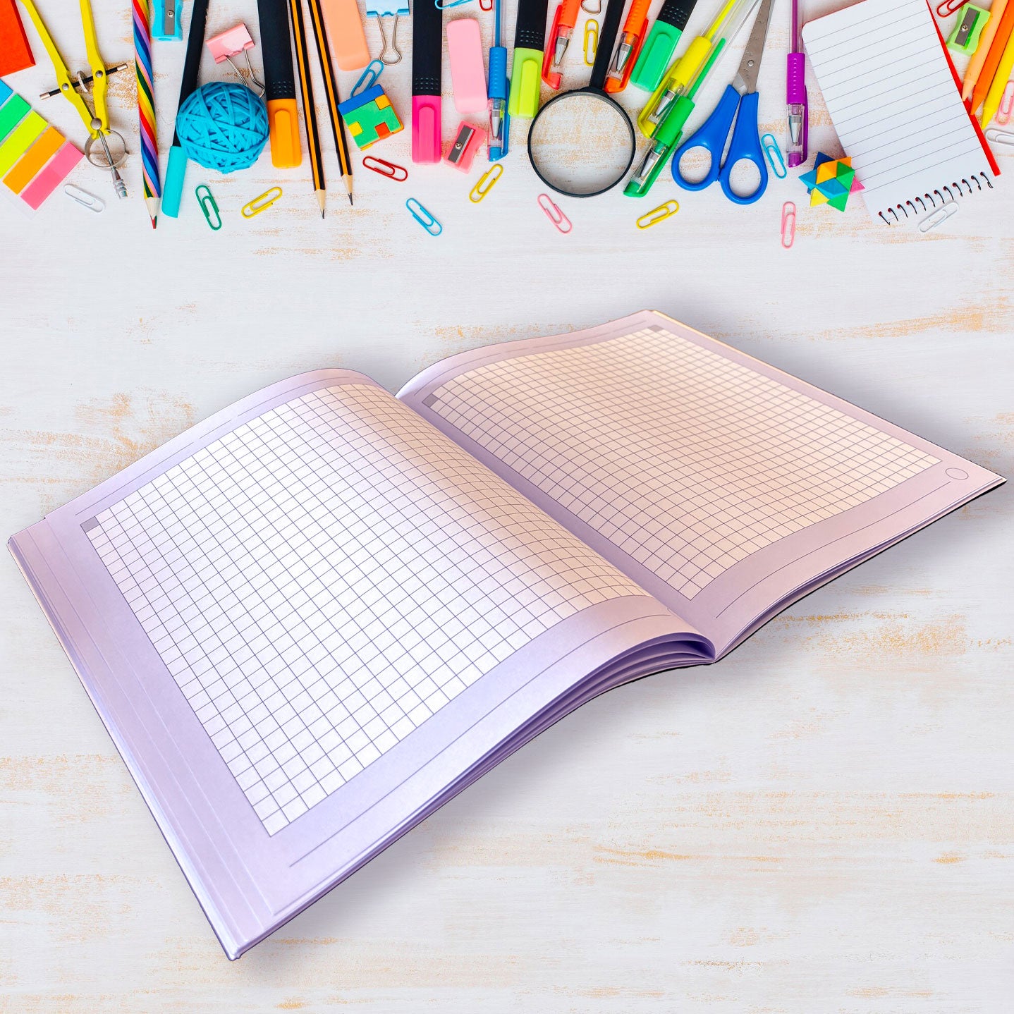 Quadernotto 08 porpora - Classi Seconda e Terza - 64 pagine