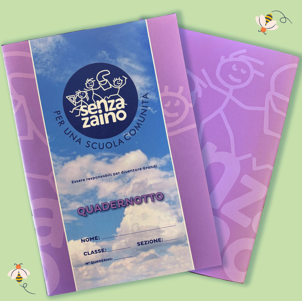 Quadernotto G - Porpora - Classe Seconda e Terza - 64 pagine