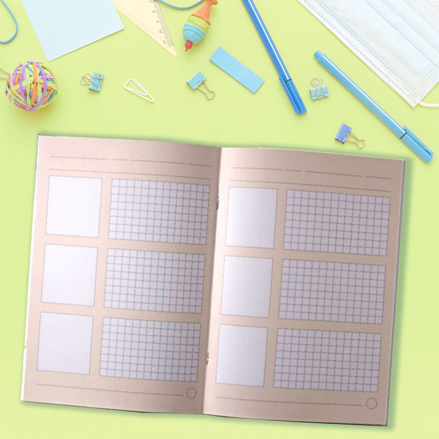 Quaderno H - Arancione - Classe Seconda e Terza - 64 pagine