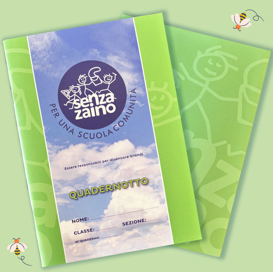 Quadernotto I - verde chiaro - Classe Terza - 64 pagine