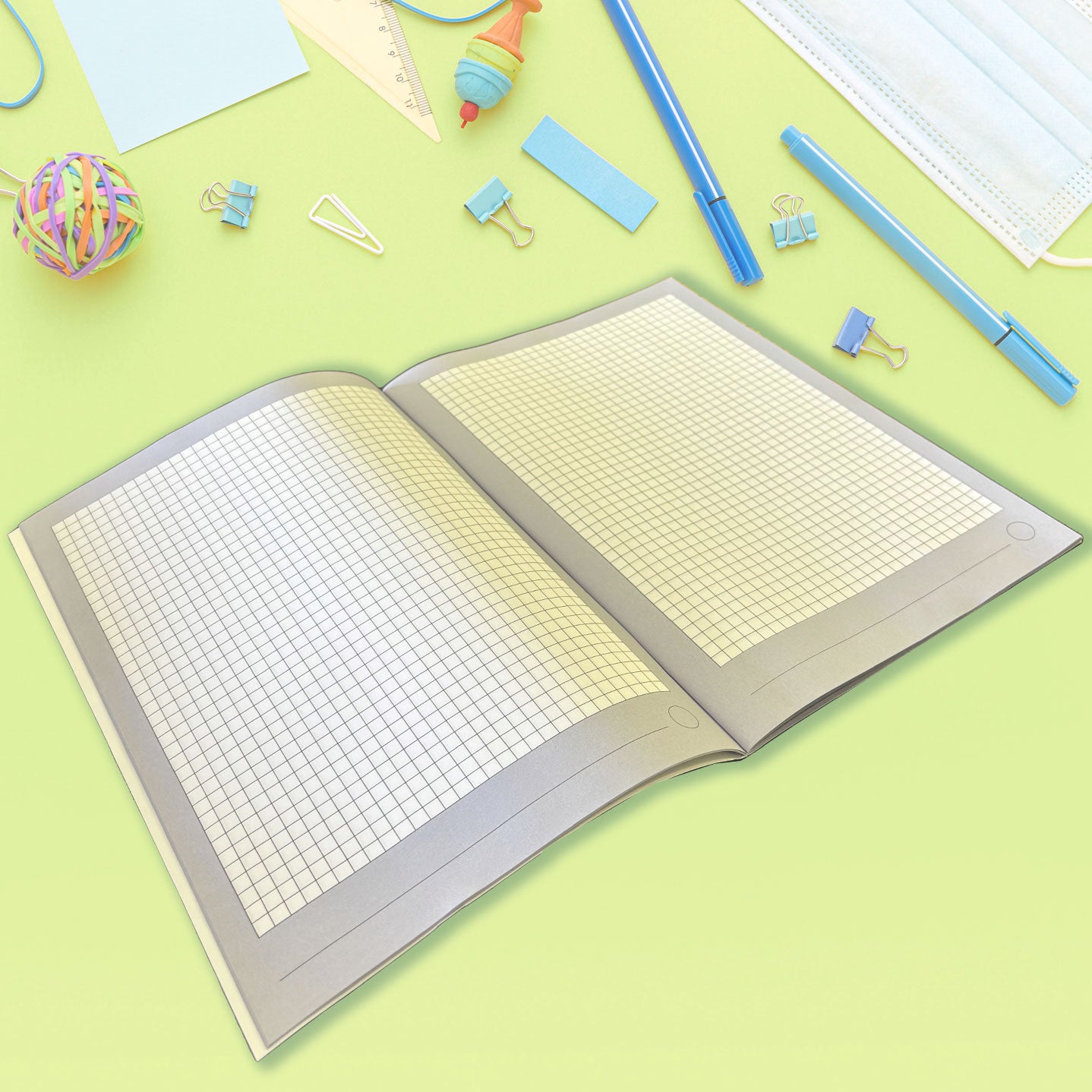 Quadernotto M - Blu Scuro - Classi Quarta e Quinta - 64 pagine