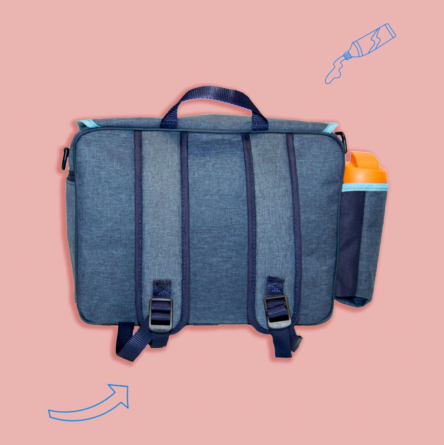 Zaino/Borsa a tracolla Combo XL - 04