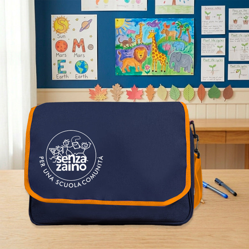Borsa a tracolla essenziale con Zip - 05