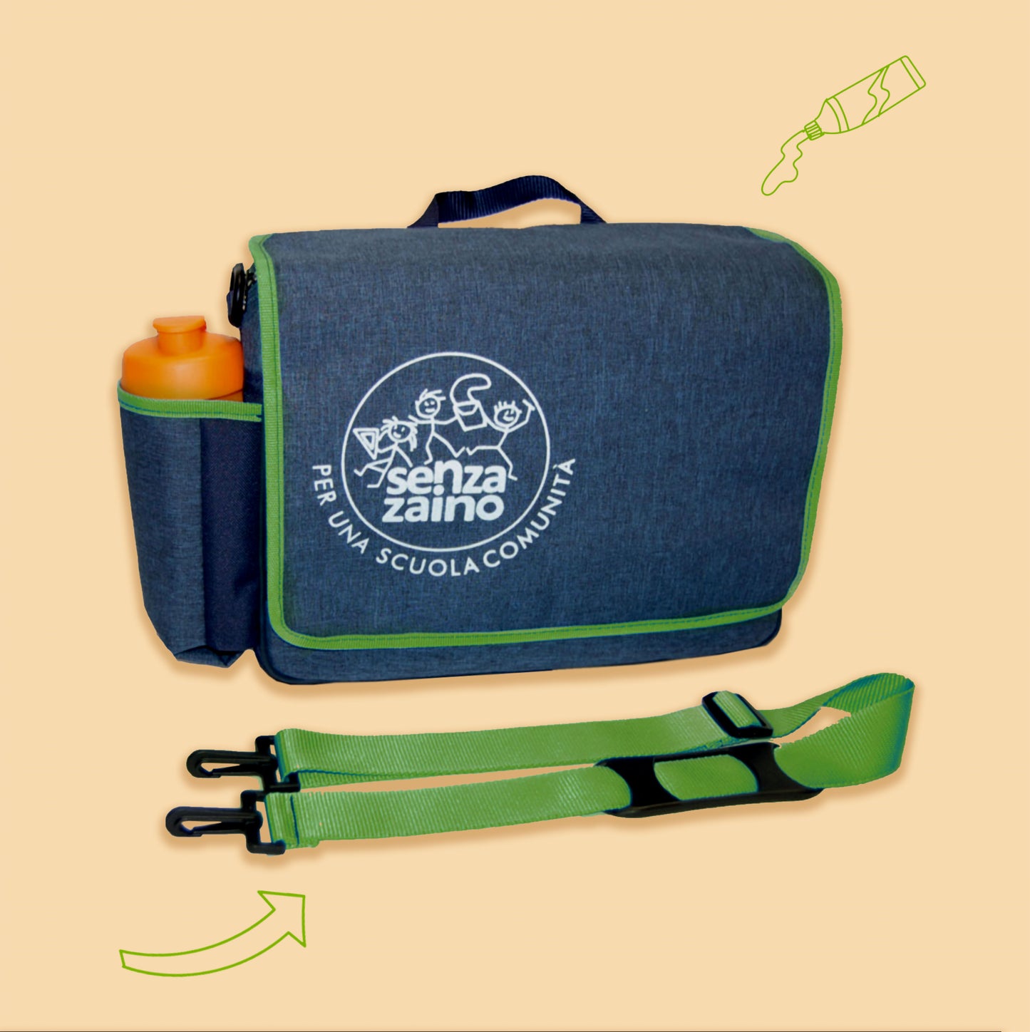 Zaino/Borsa a tracolla Combo XL - 04