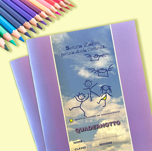 Quadernotto 08 porpora - Classi Seconda e Terza - 48 pagine