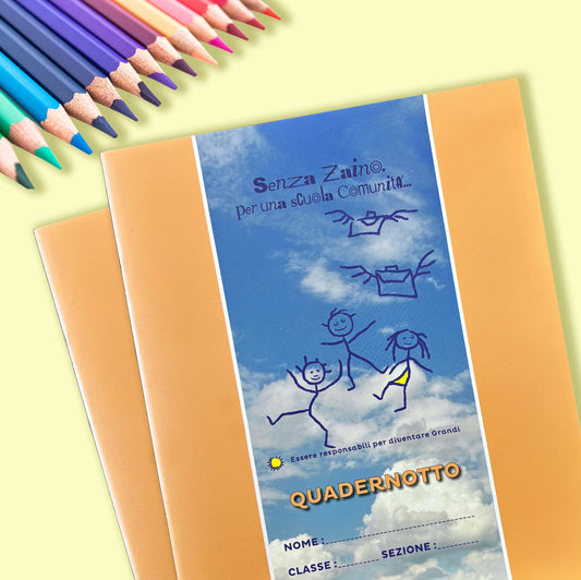 Quadernotto 09 arancione - Classe Seconda e Terza - 48 pagine