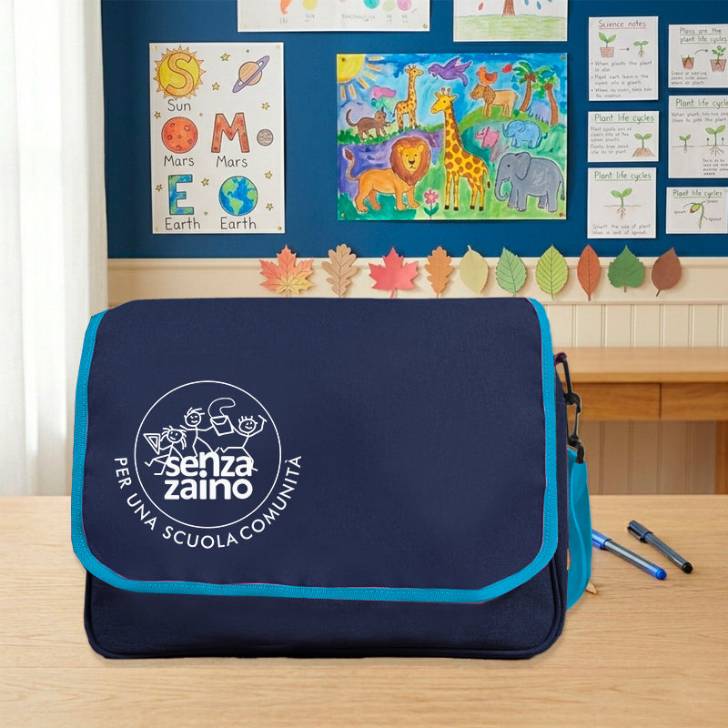 Borsa a tracolla essenziale con Zip - 05
