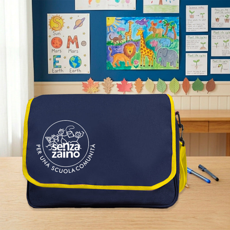 Borsa a tracolla essenziale con Zip - 05