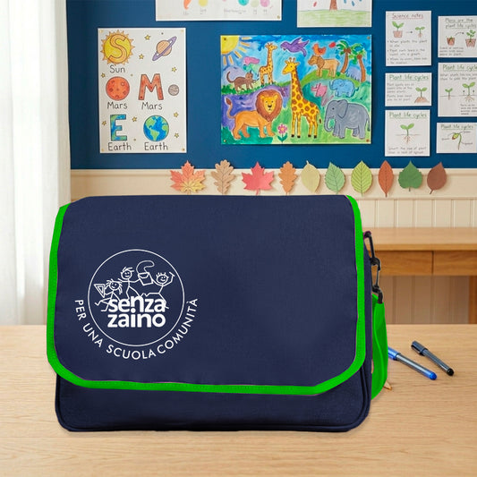 Borsa a tracolla essenziale con Zip - 05